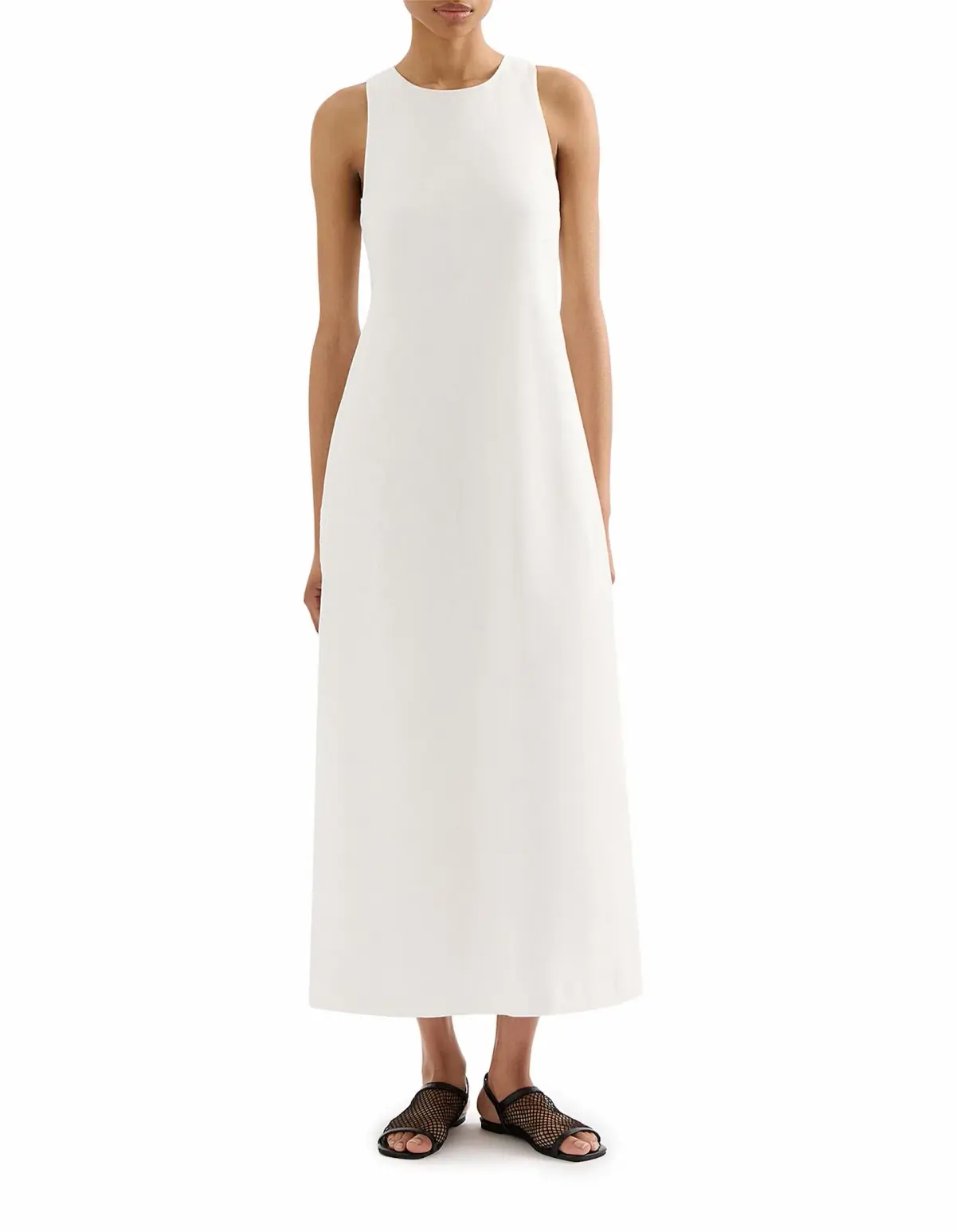 Nude Lucy Thilda Linen Maxi Dress White Size S / AU 8 - Image 1