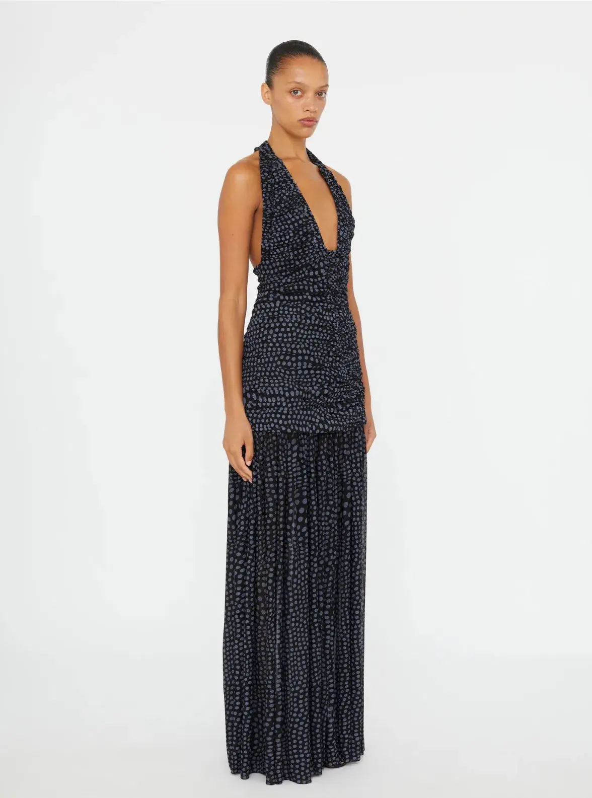 Christopher Esber Orion Maxi Dress Black Size 8 - Image 3