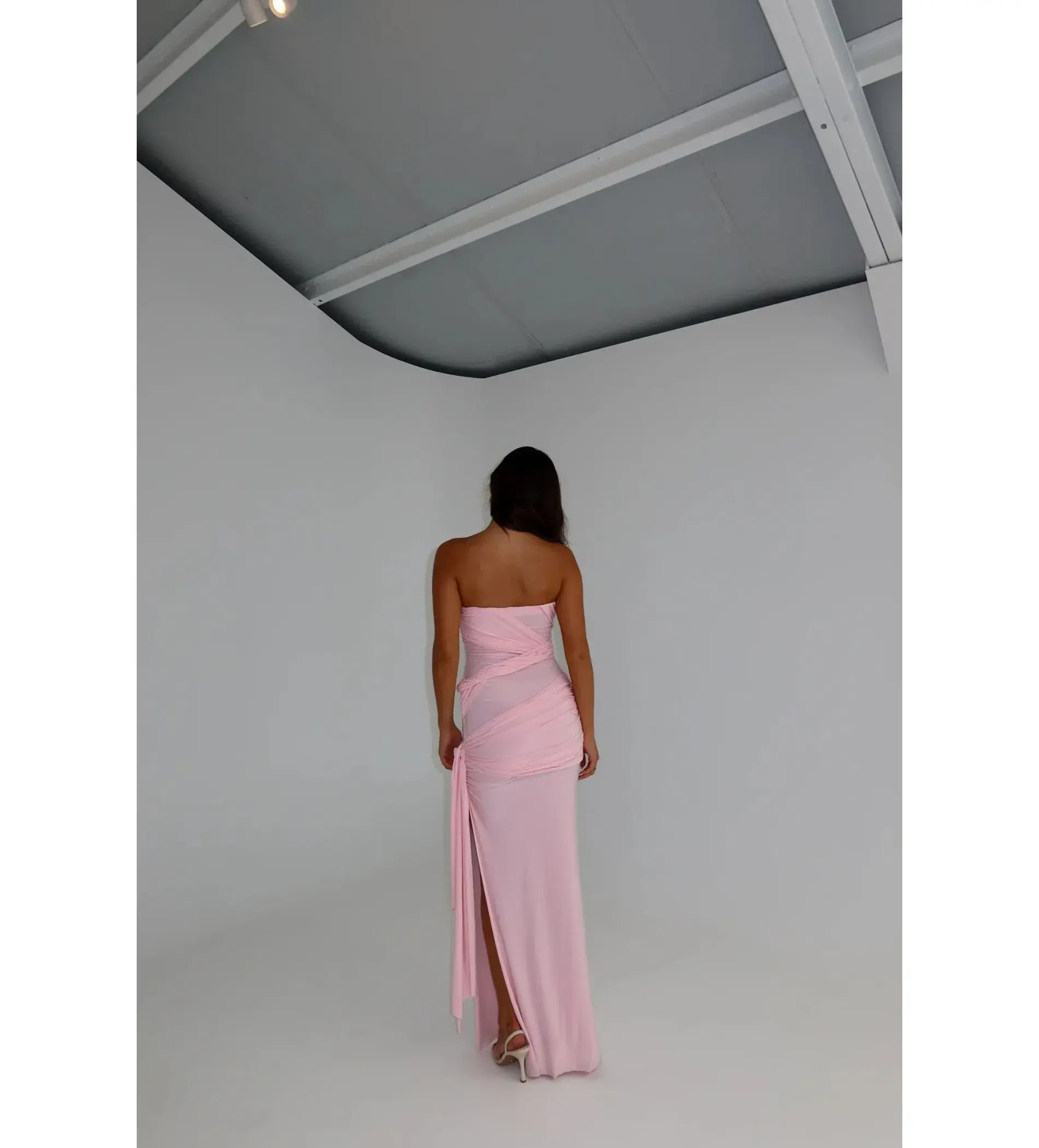 Natalie Rolt Miranda Gown Blossom Pink Size AU 8 - Image 3