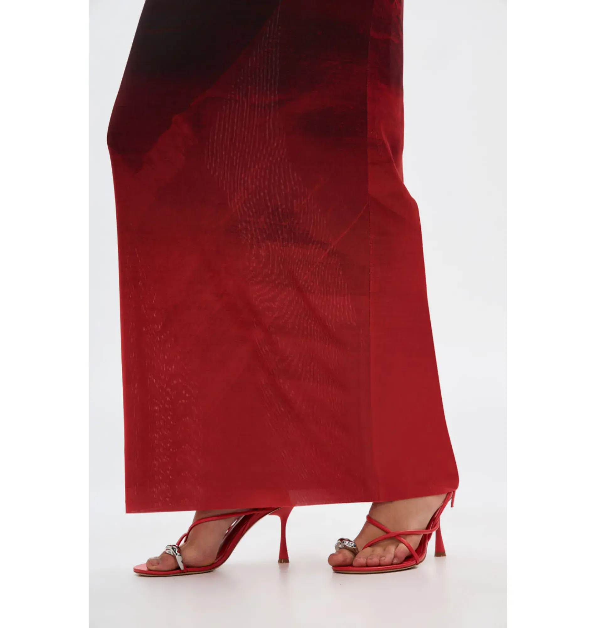 MISHA The Nyra Mesh Gown Venus Print Size AU 6 - Image 4