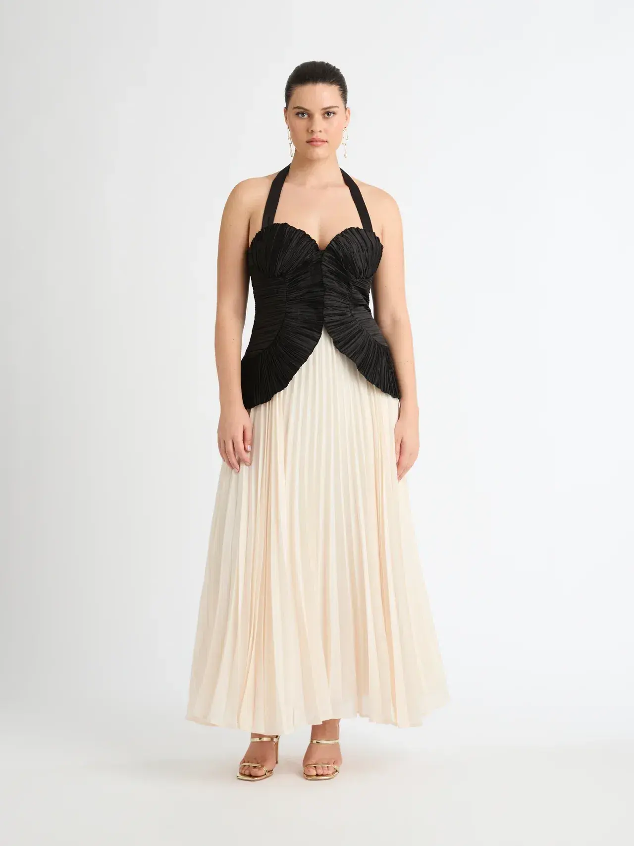 Sheike Soraya Dress Monochrome Size AU 18 - Image 1