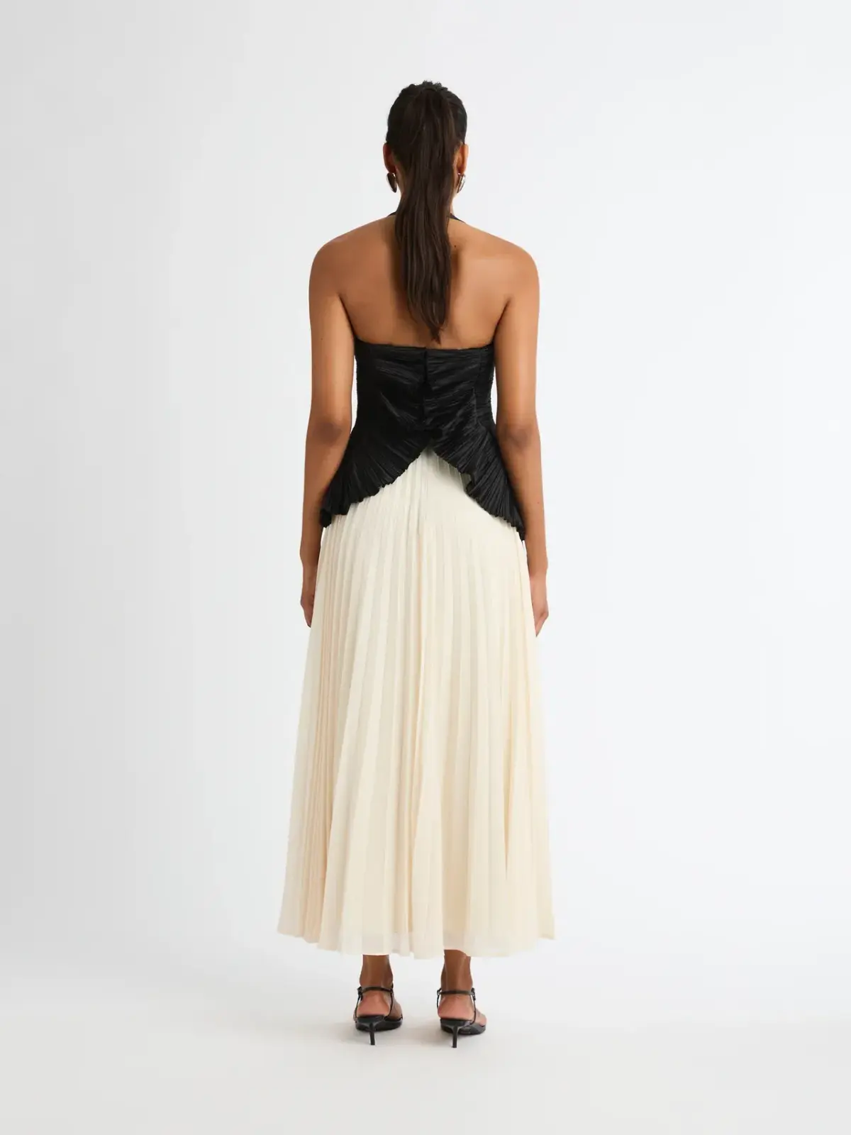 Sheike Soraya Dress Monochrome Size AU 18 - Image 2