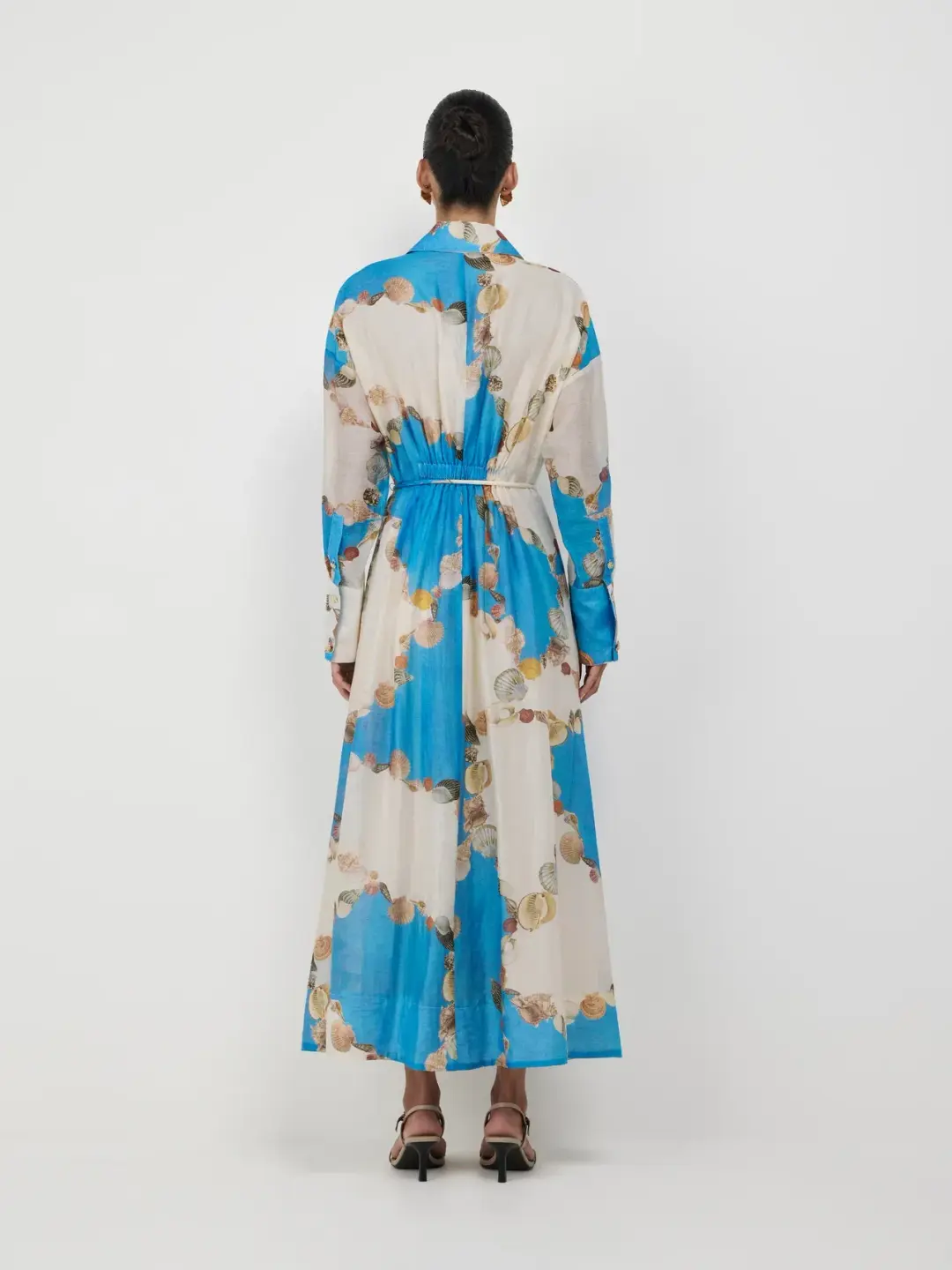 Sheike Seaside Maxi Dress Abstract Print Size AU 18 for rent on The Volte - main image