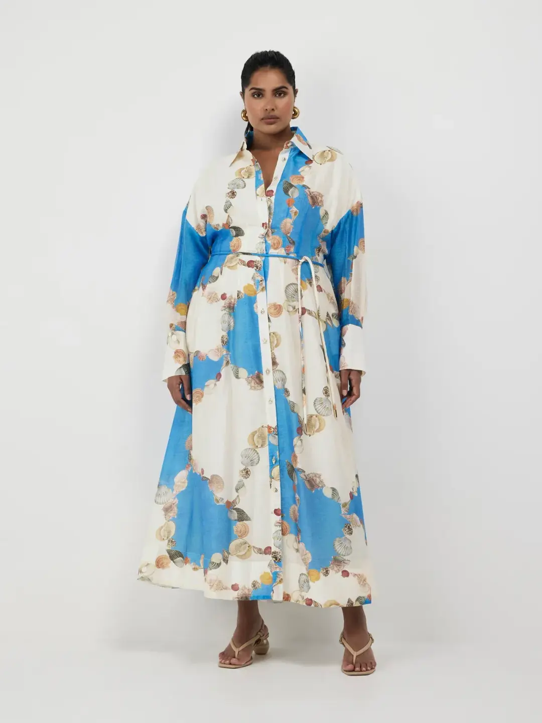 Sheike Seaside Maxi Dress Abstract Print Size AU 18 for rent on The Volte - main image