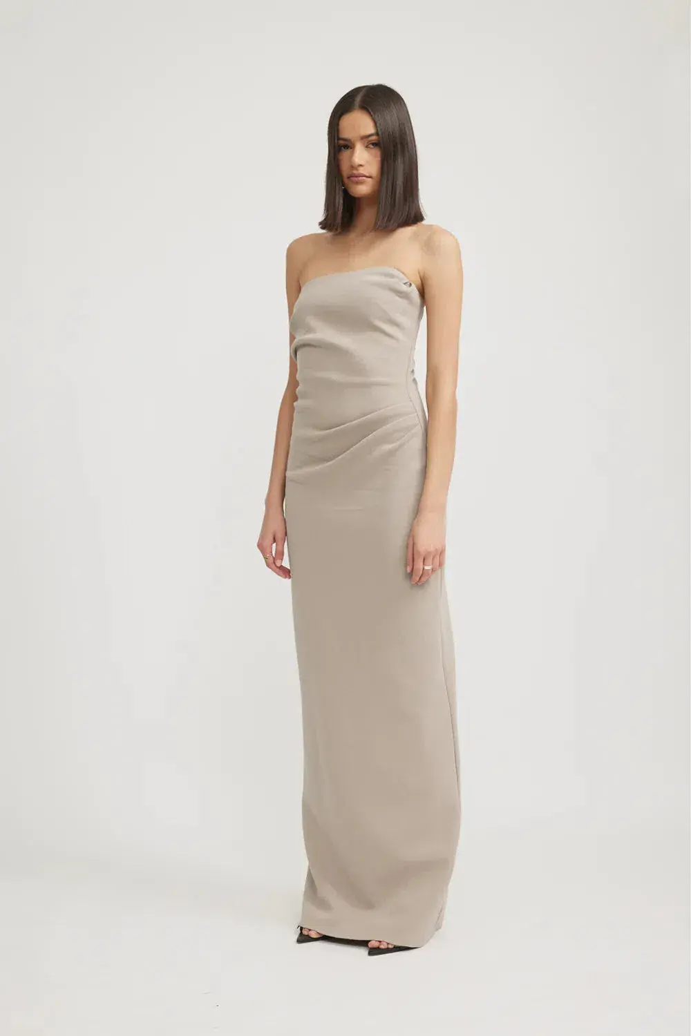 TOJHÀ Desiree Dress in Stone Size 6 - Image 4