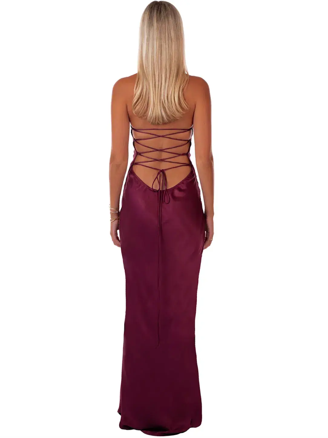 I Am Delilah Jade Maxi Dress Berry Size S / AU 8-10 - Image 3