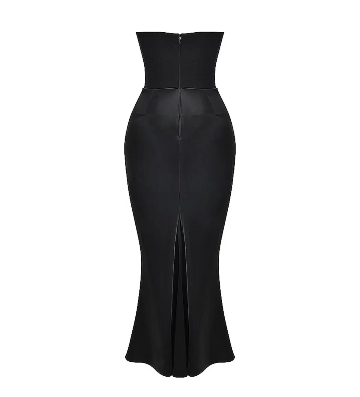 House of CB Persephone Strapless Corset Maxi Dress Black Size AU 10 - Image 7