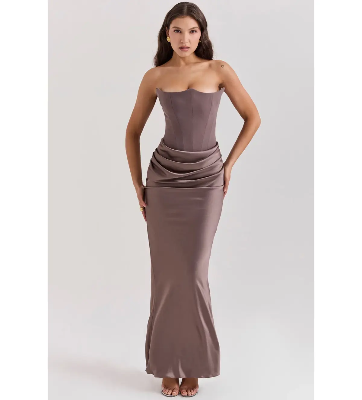 HOUSE OF CB PERSEPHONE SMOKE SIZE AU12 - Image 1