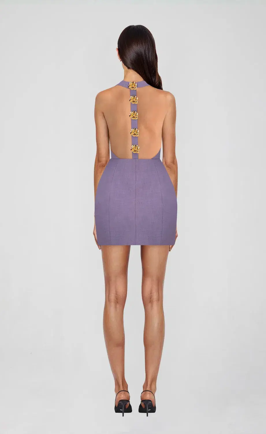 Atoir Tiffany Dress Mulbury size S/AU 8 - Image 3