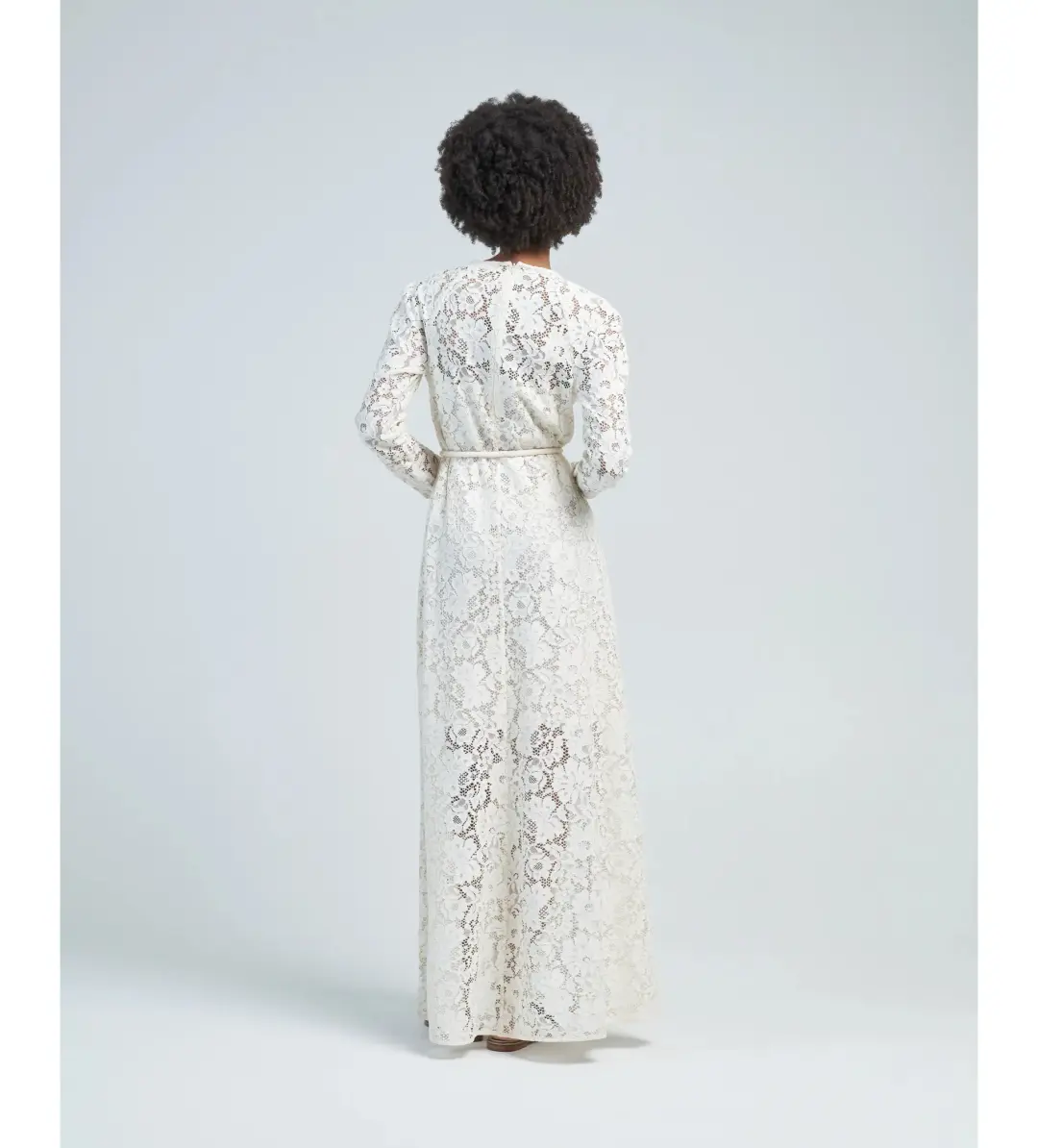 Zimmermann Matchmaker Lace Sheath Dress Cream Size 2/AU 12 for rent on The Volte - main image