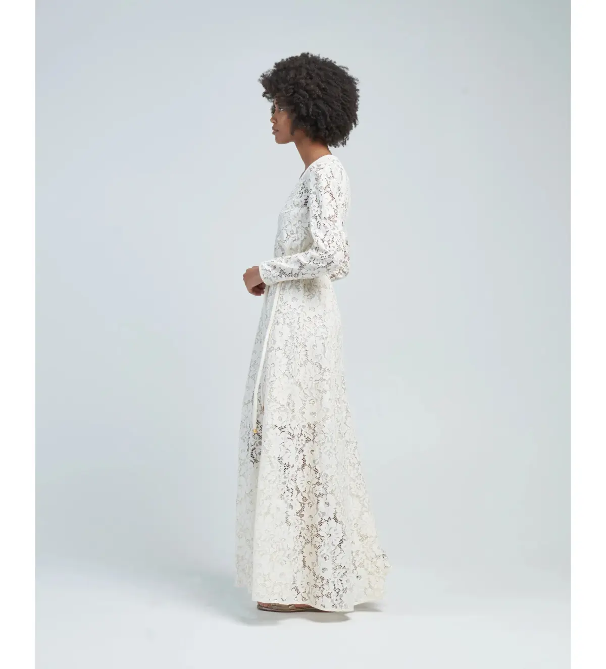 Zimmermann Matchmaker Lace Sheath Dress Cream Size 2/AU 12 - Image 4