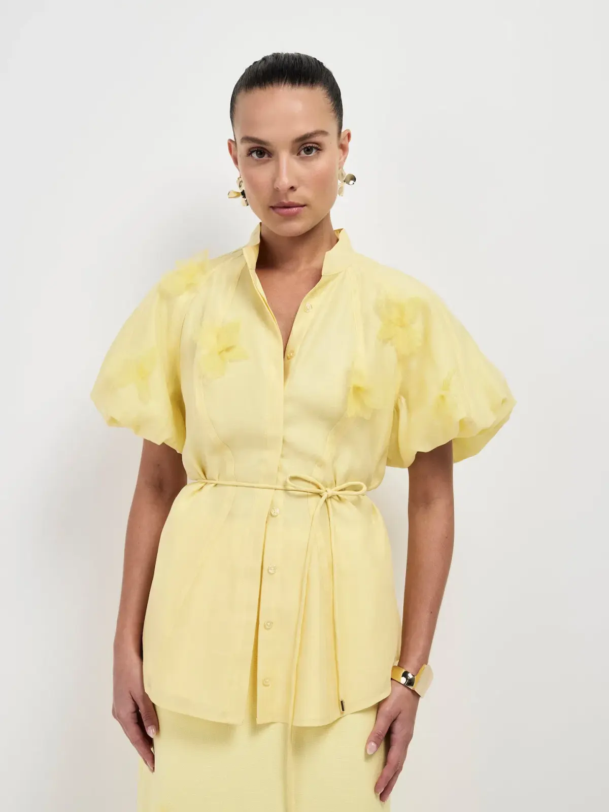 Sheike Rose Garden Shirt and Skirt Set Size 8 - Image 2
