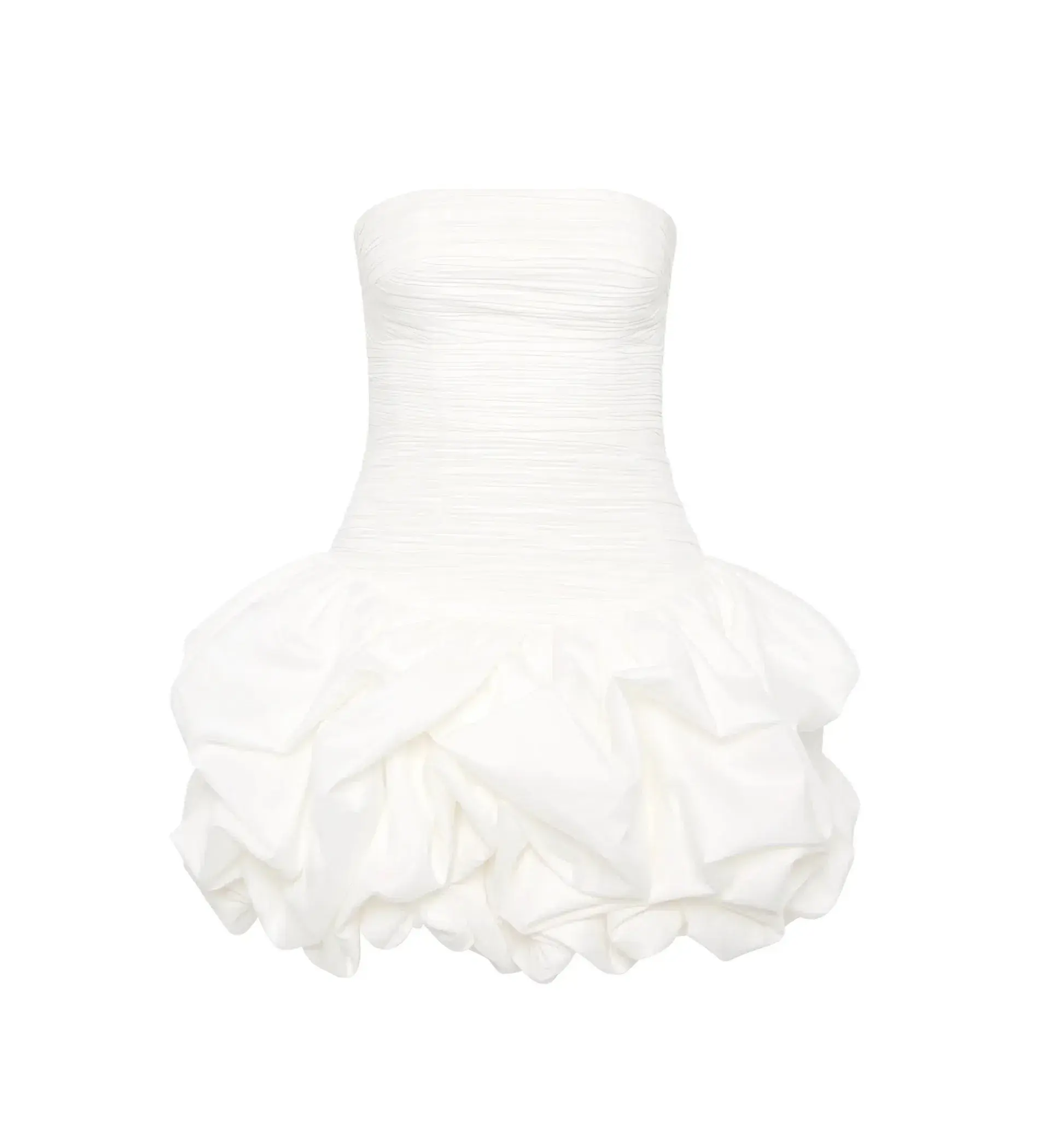Aje Violette Mini Bubble Dress in Ivory Size 10 - Image 5