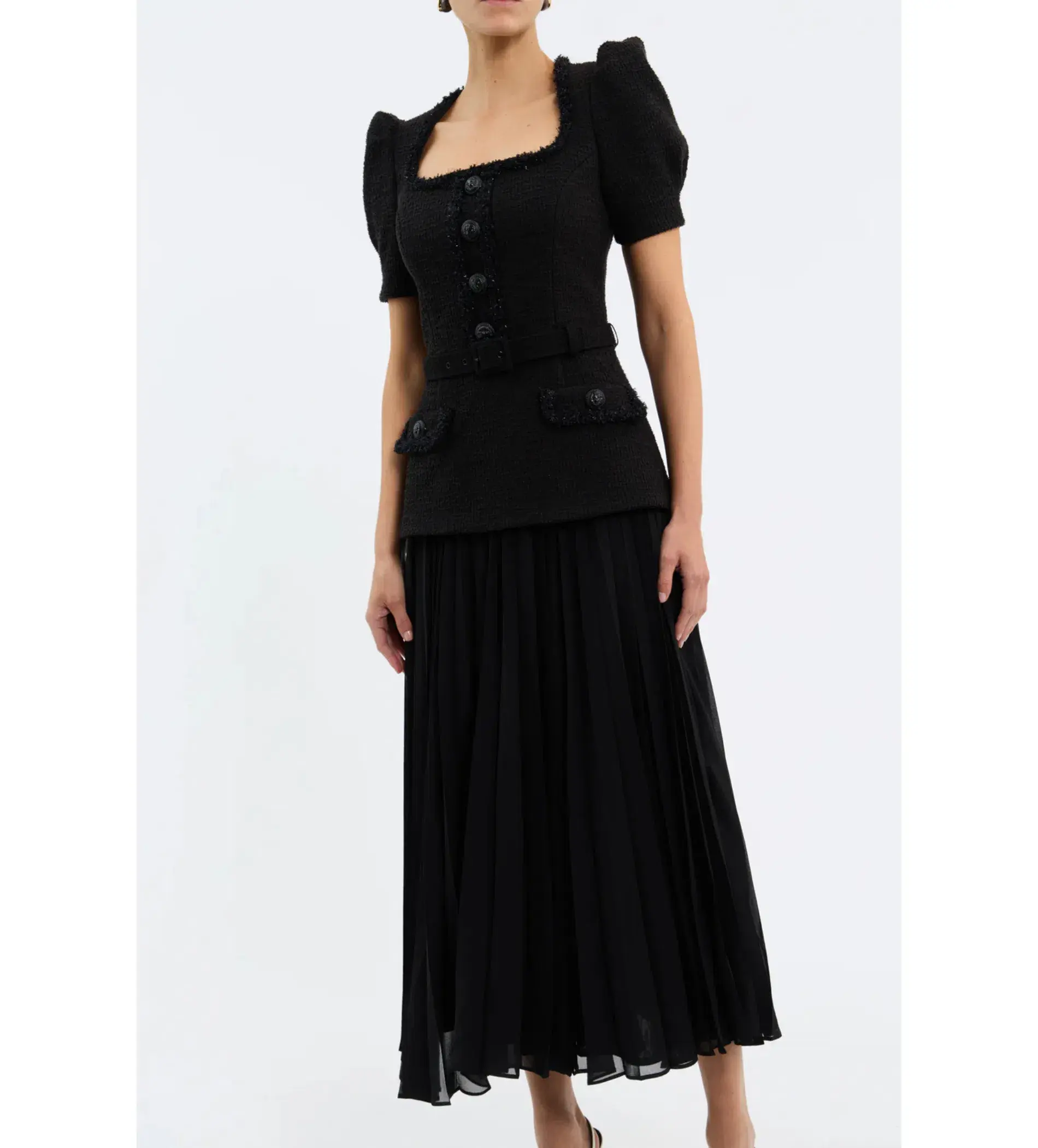 Rebecca Vallance Zariah Midi Dress Size 12 - Image 3