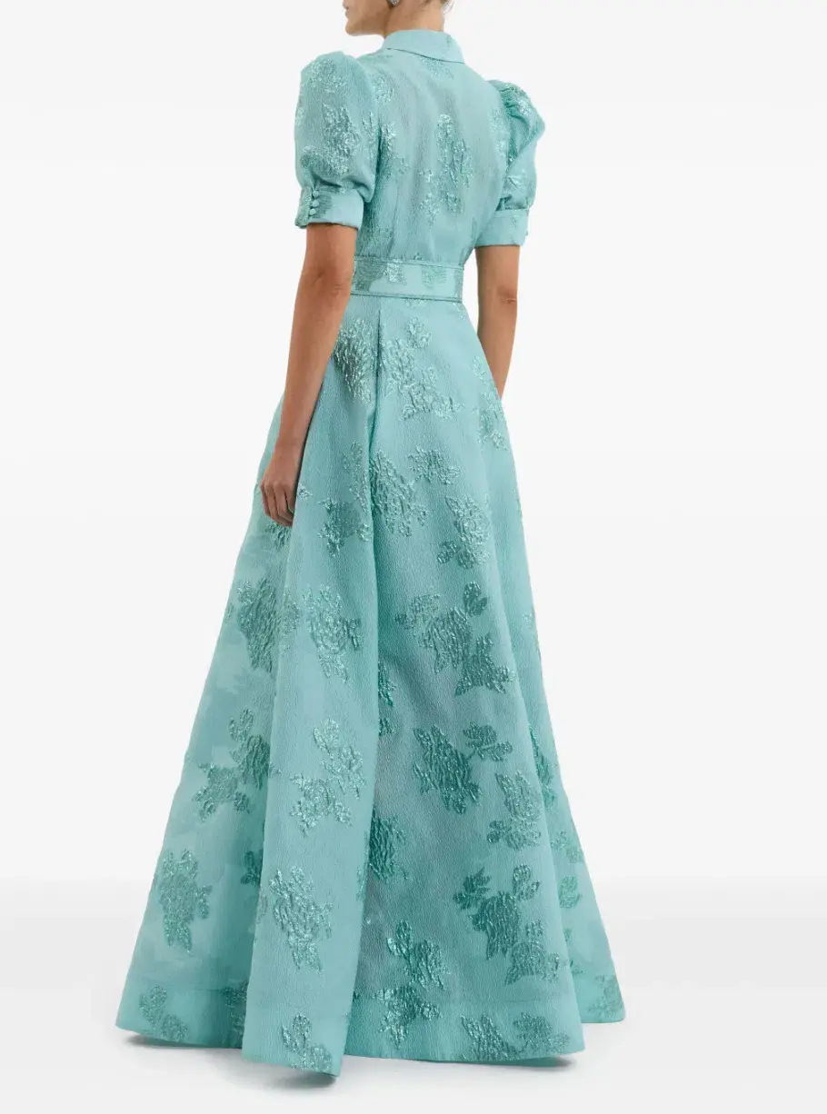 Rebecca Vallance Benette Short Sleeve Gown Size 8 - Image 2