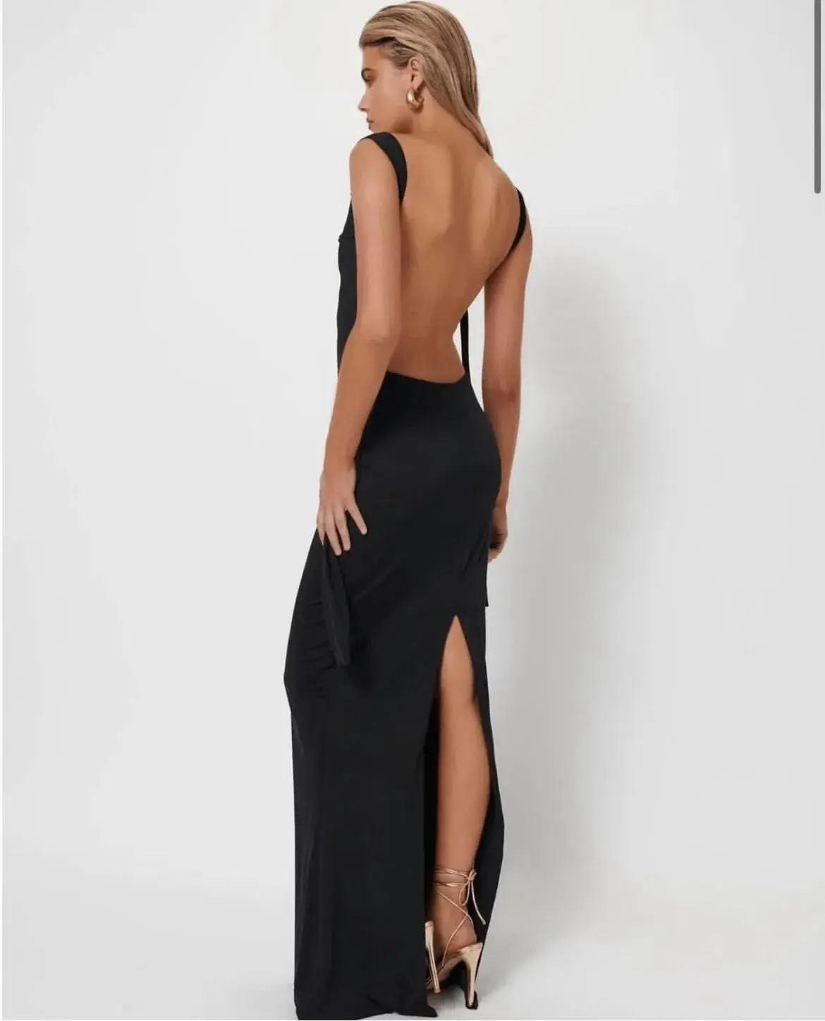 Effie Kats Helena Gown in Black Size XS / AU 6 - Image 5