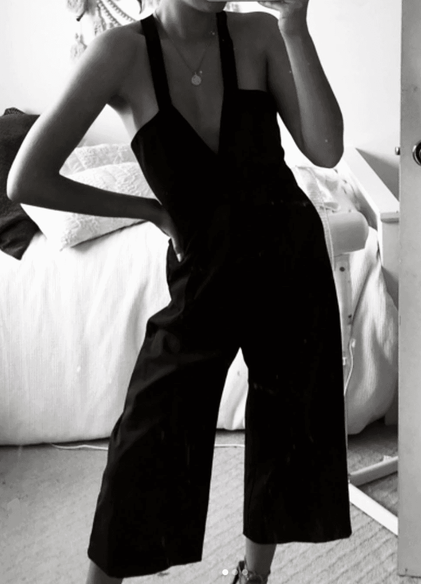 Dion Lee Tux Playsuit Black Size 2  - Image 2