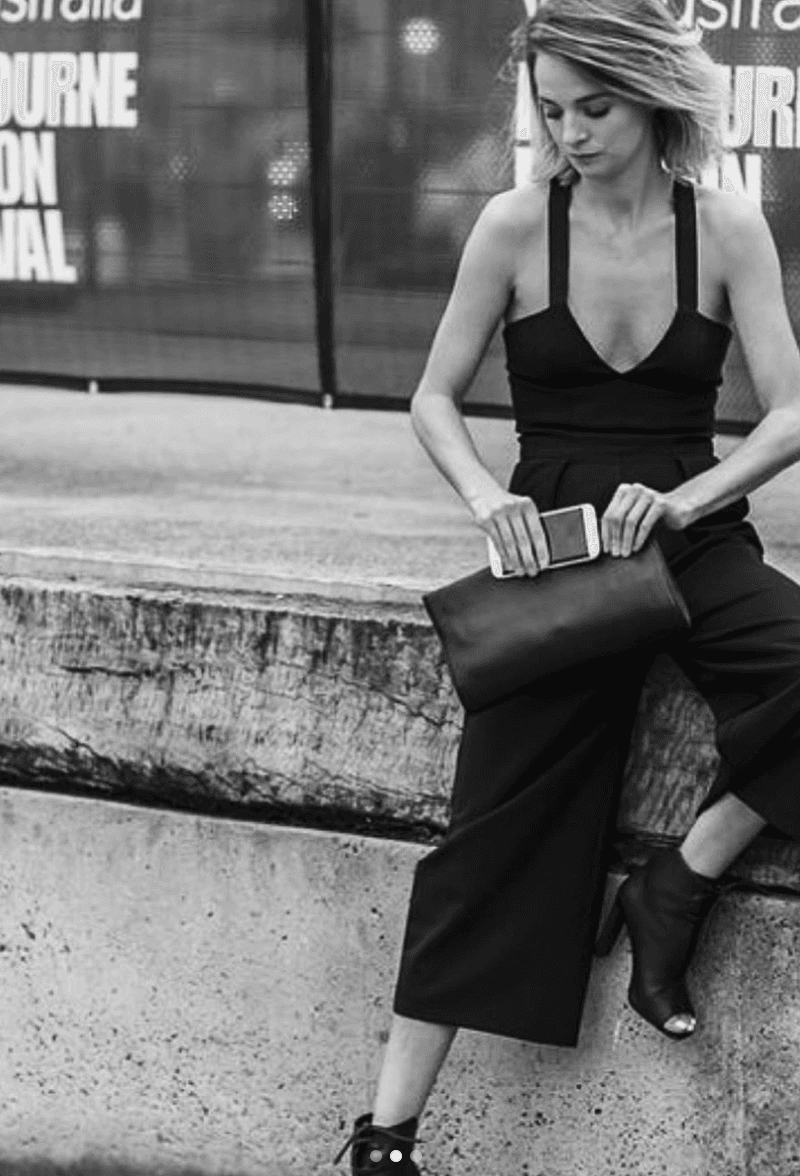 Dion Lee Tux Playsuit Black Size 2  - Image 3