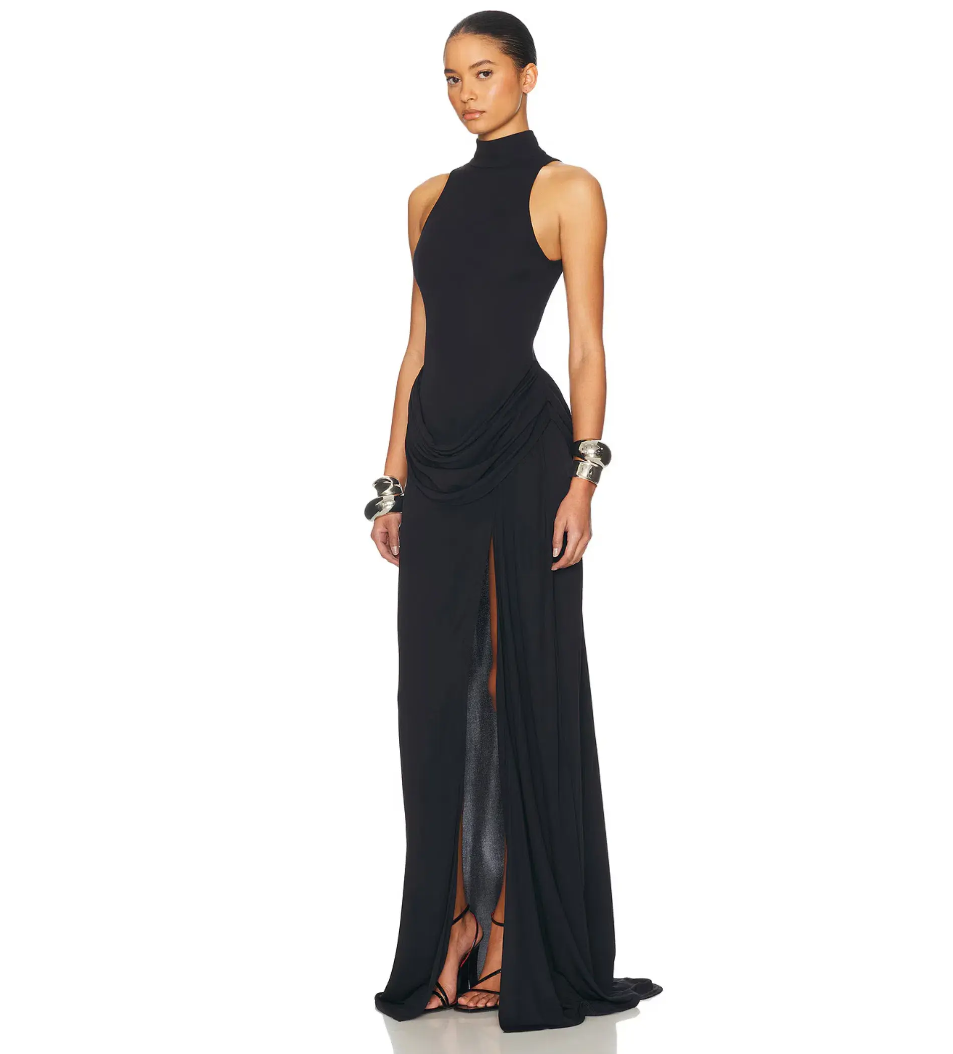 Helsa The Ophelia Dress in Black Size XS/ AU 6 - 8 - Image 2