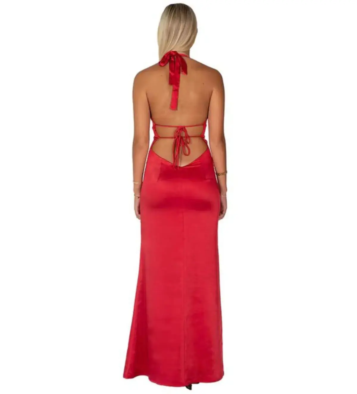 I am Delilah Margot Maxi Dress Cherry Size 6 - Image 3