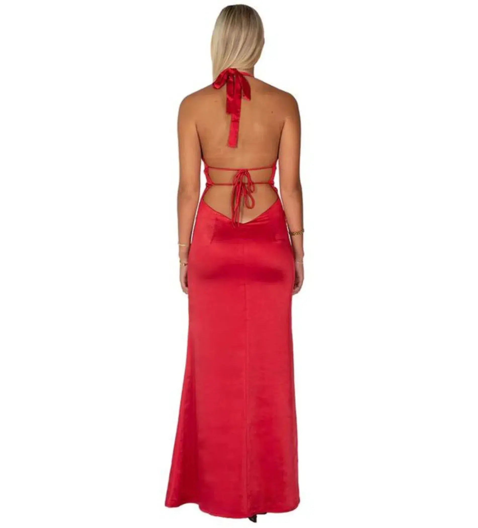 I am Delilah Margot Maxi Dress Cherry Size 6 - Image 3
