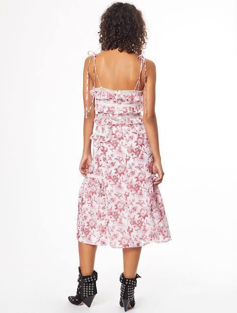 Stevie May floral Midi dress Size 12 - Image 2
