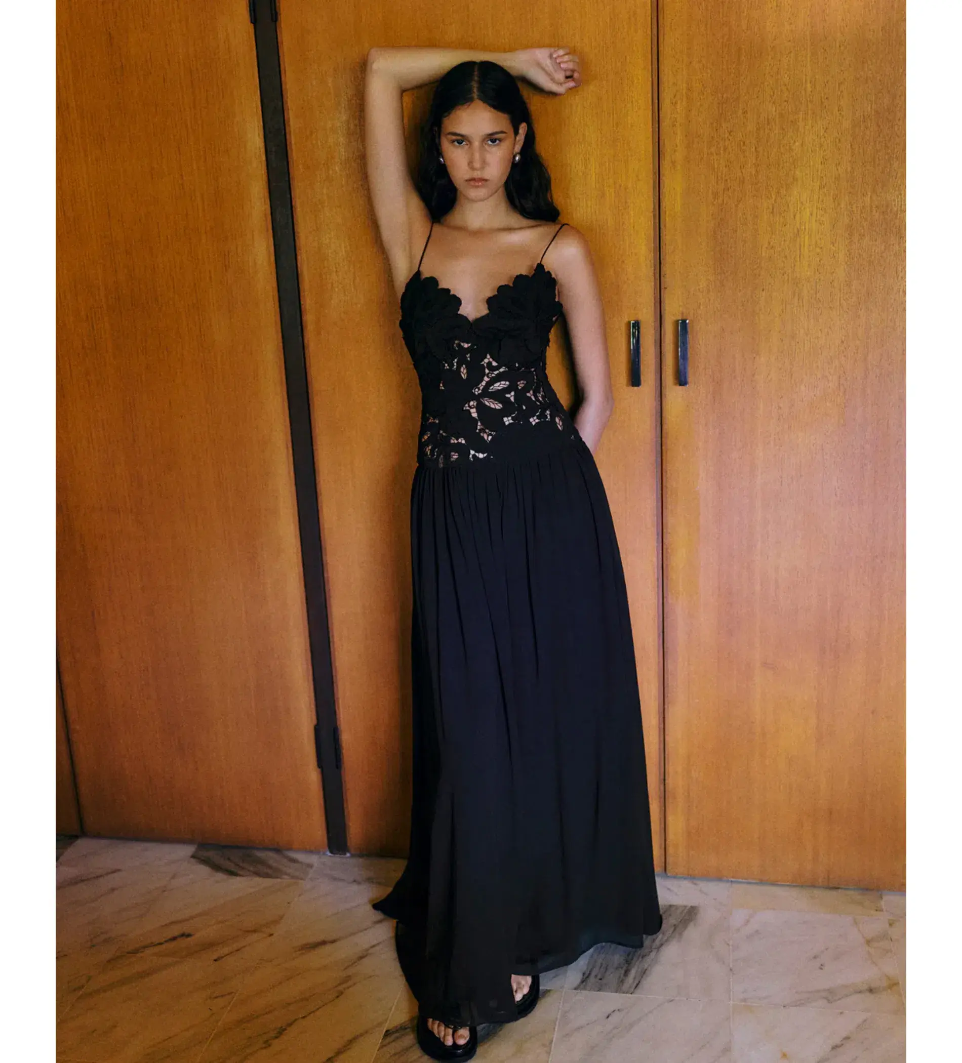 Hansen & Gretel Stephanie Maxi in Black Size M/AU10 - Image 2