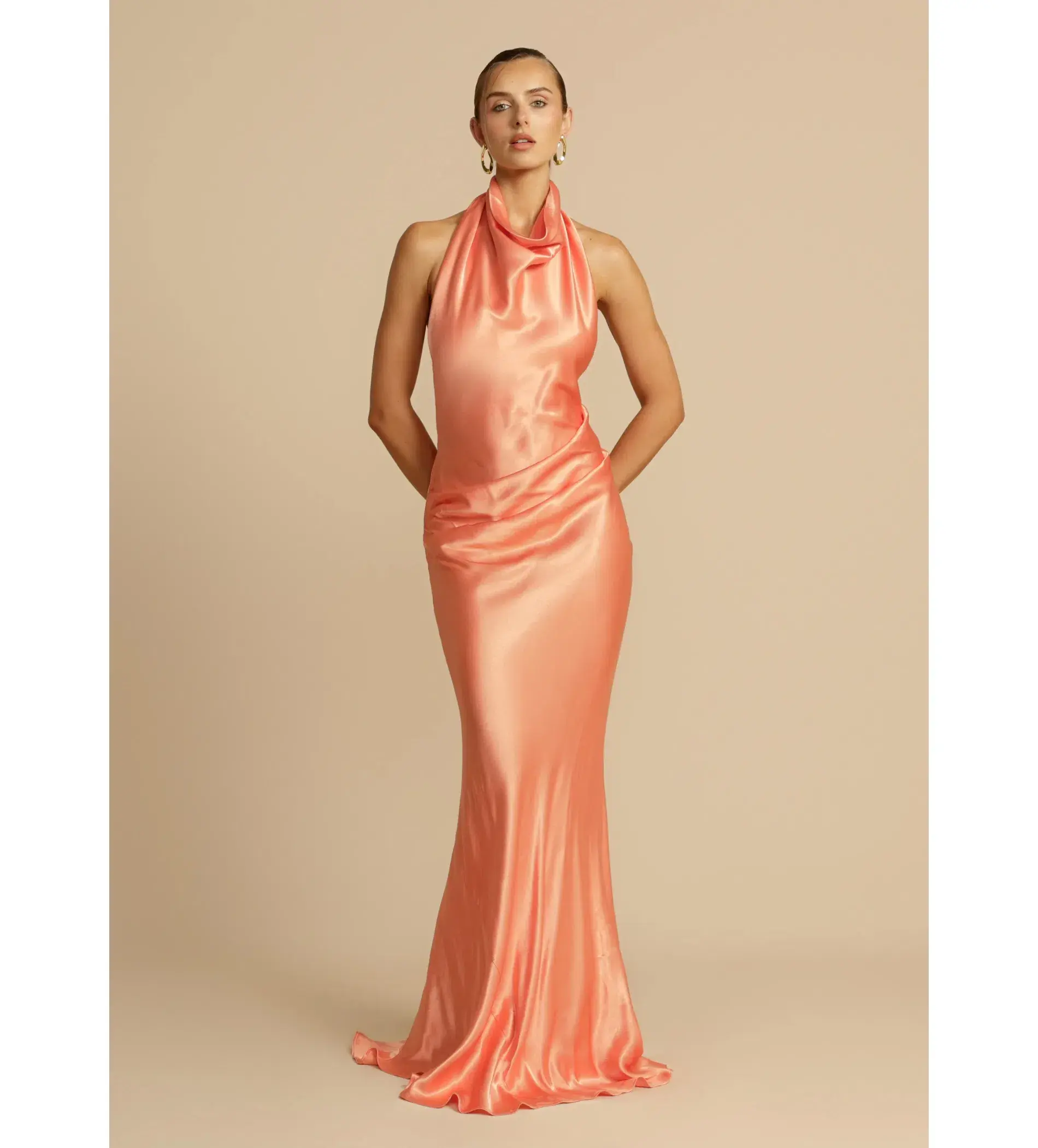 ARCINA ORI Gaia Dress Papaya Size AU 8 - Image 1