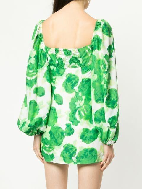 Alice McCALL Lover to Lover Mini Dress in Acid Fern Size 10 - Image 4
