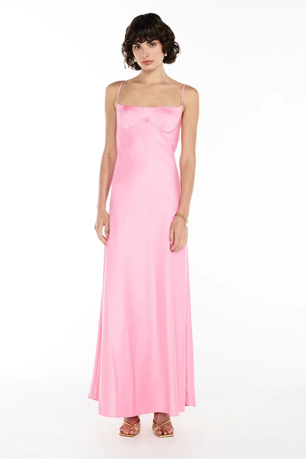 Manning Cartell Save The Date Slip Dress Pink Size  10 - Image 1