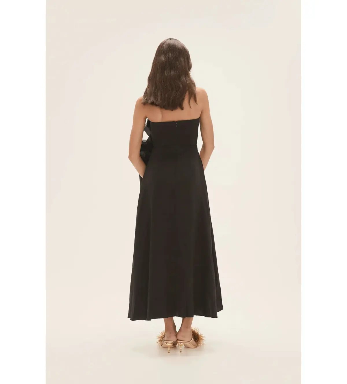 Aje Energy Midi Dress in Black Size AU 8 - Image 6