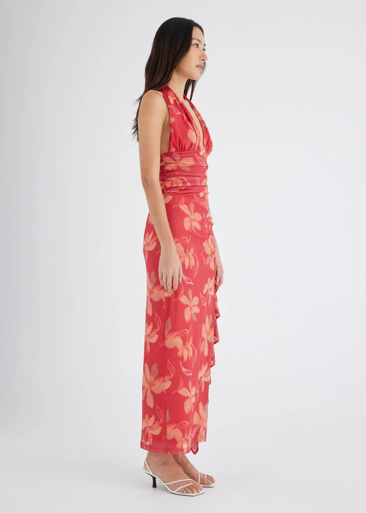 Benni Penelope Maxi Dress Floral Size  12 - Image 3
