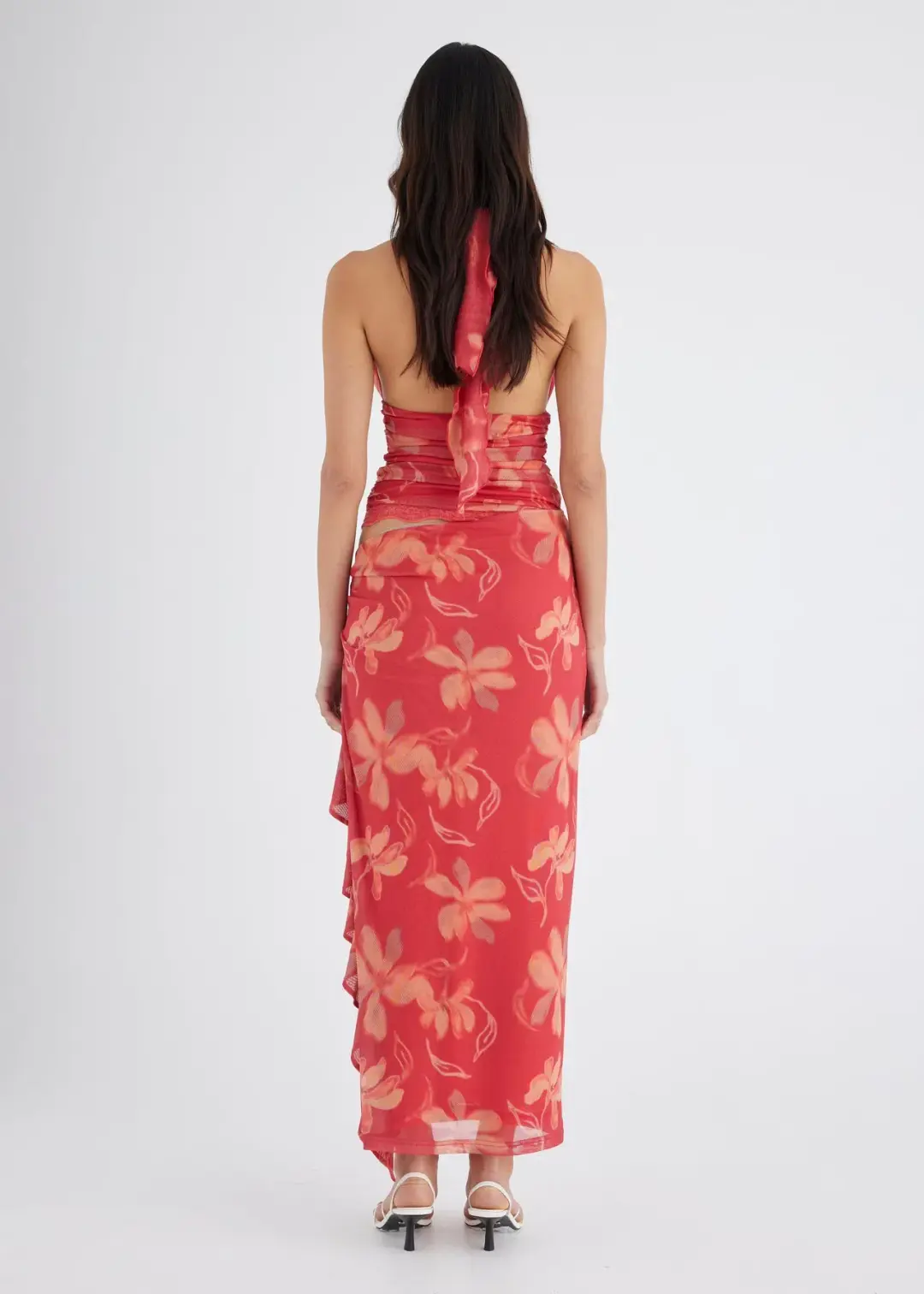 Benni Penelope Maxi Dress Floral Size  12 for rent on The Volte - main image