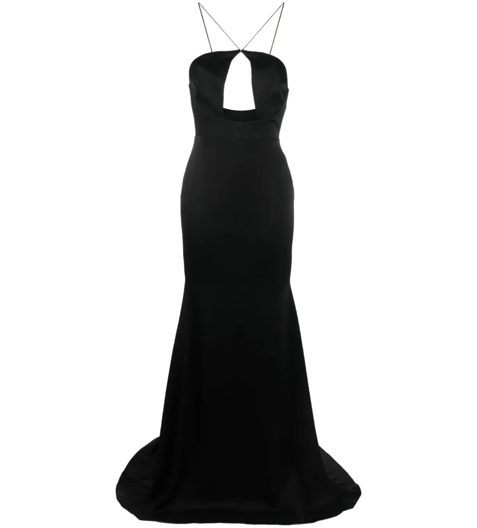 Alex Perry Dress Drake Formal Evening Gown Black Size 8 - Image 5