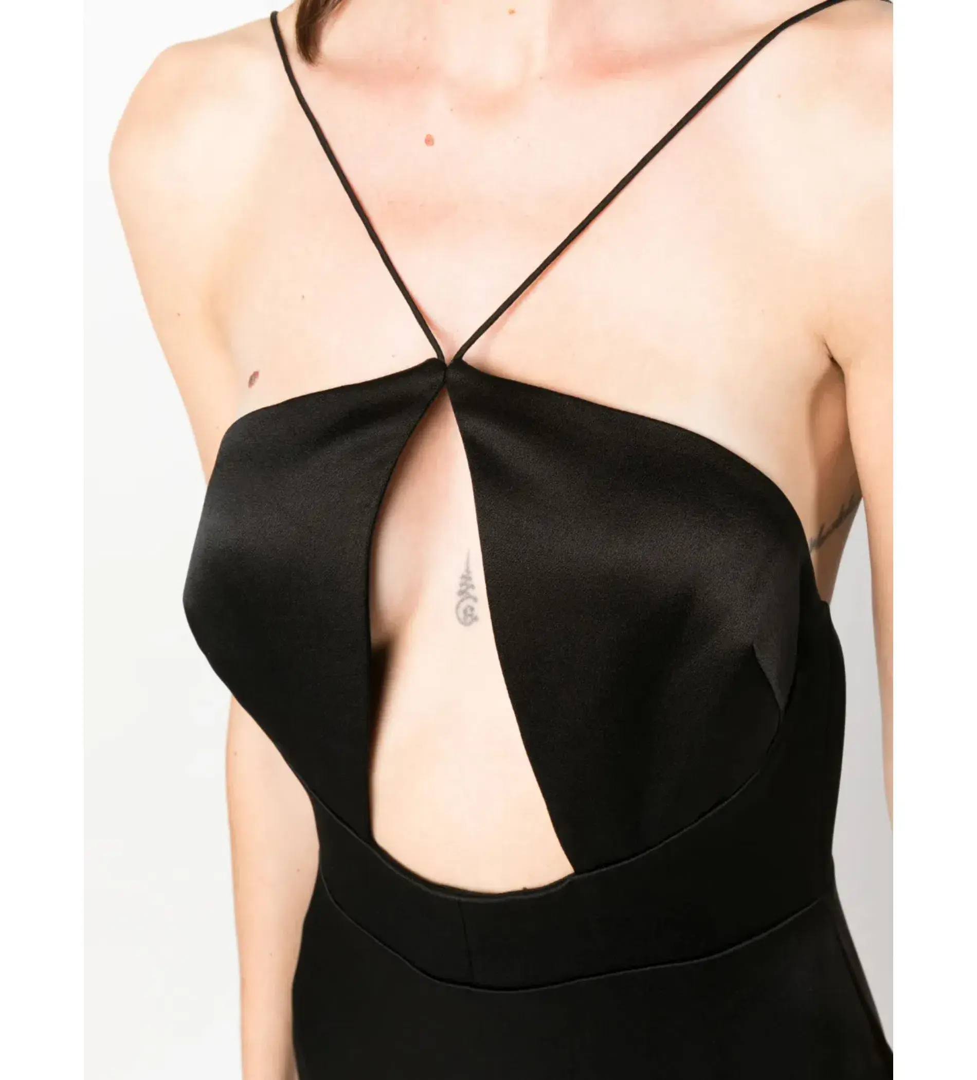 Alex Perry Dress Drake Formal Evening Gown Black Size 8 - Image 4