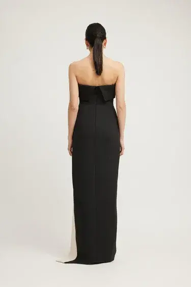 Tojha Octavia Dress Maxi Black Size AU 10 - Image 3