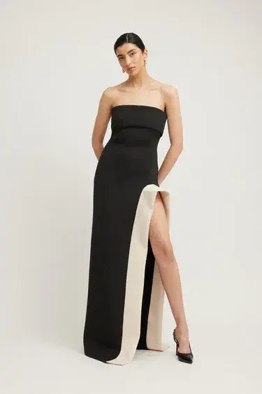Tojha Octavia Dress Maxi Black Size AU 10 - Image 2