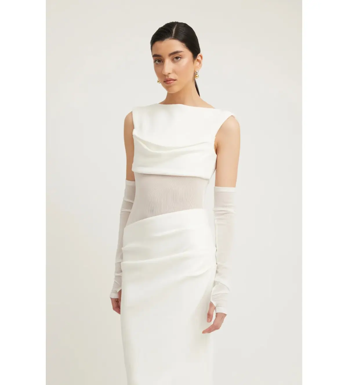 Tojha Irena Maxi Dress White Size AU 6 - Image 4