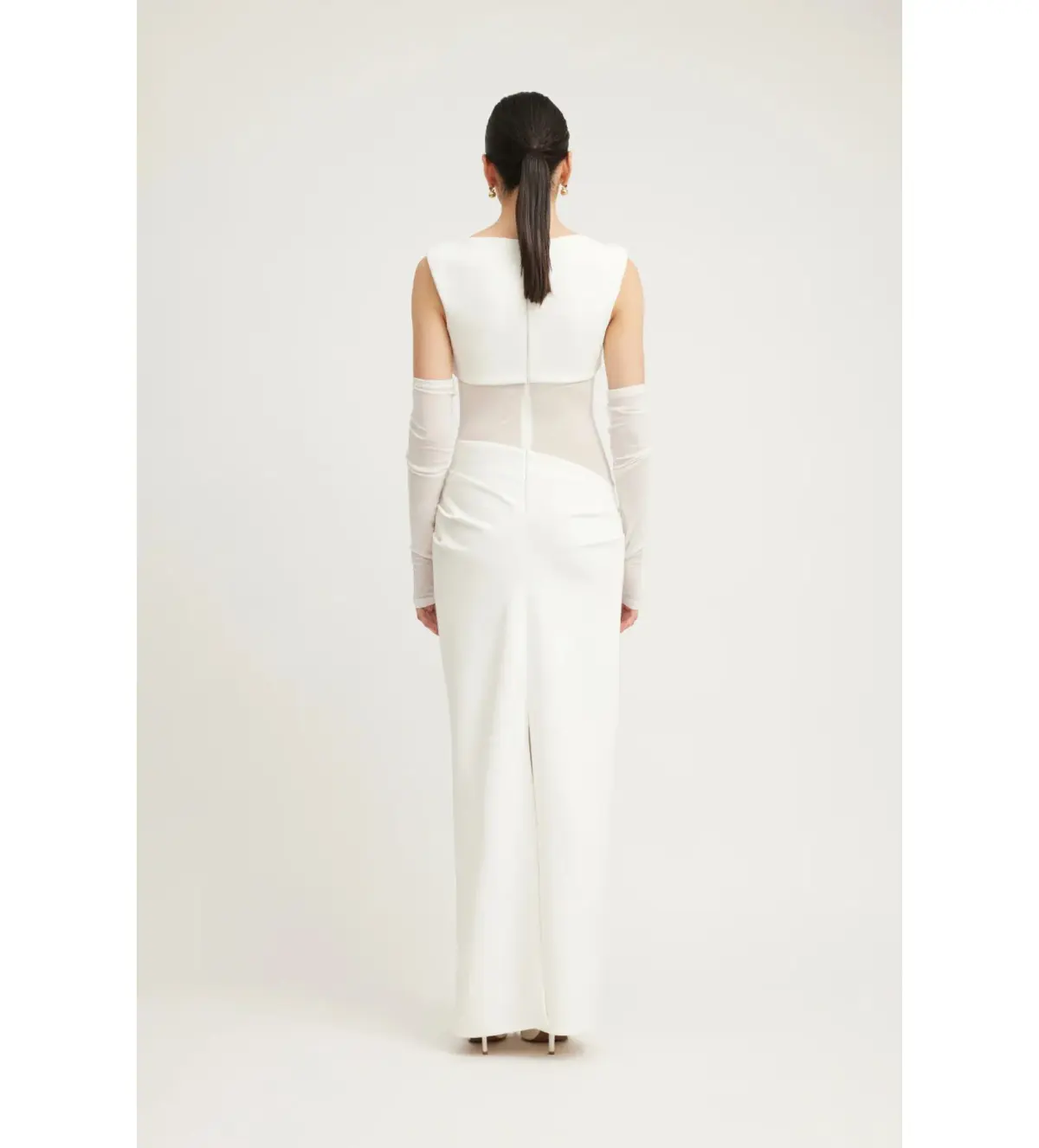Tojha Irena Maxi Dress White Size AU 10 - Image 3