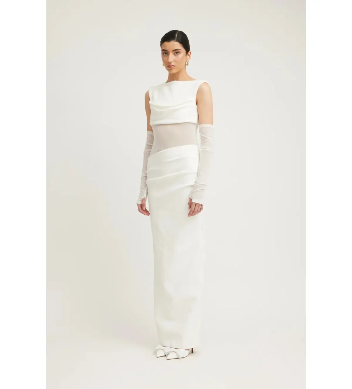 Tojha Irena Maxi Dress White Size AU 12 - Image 2