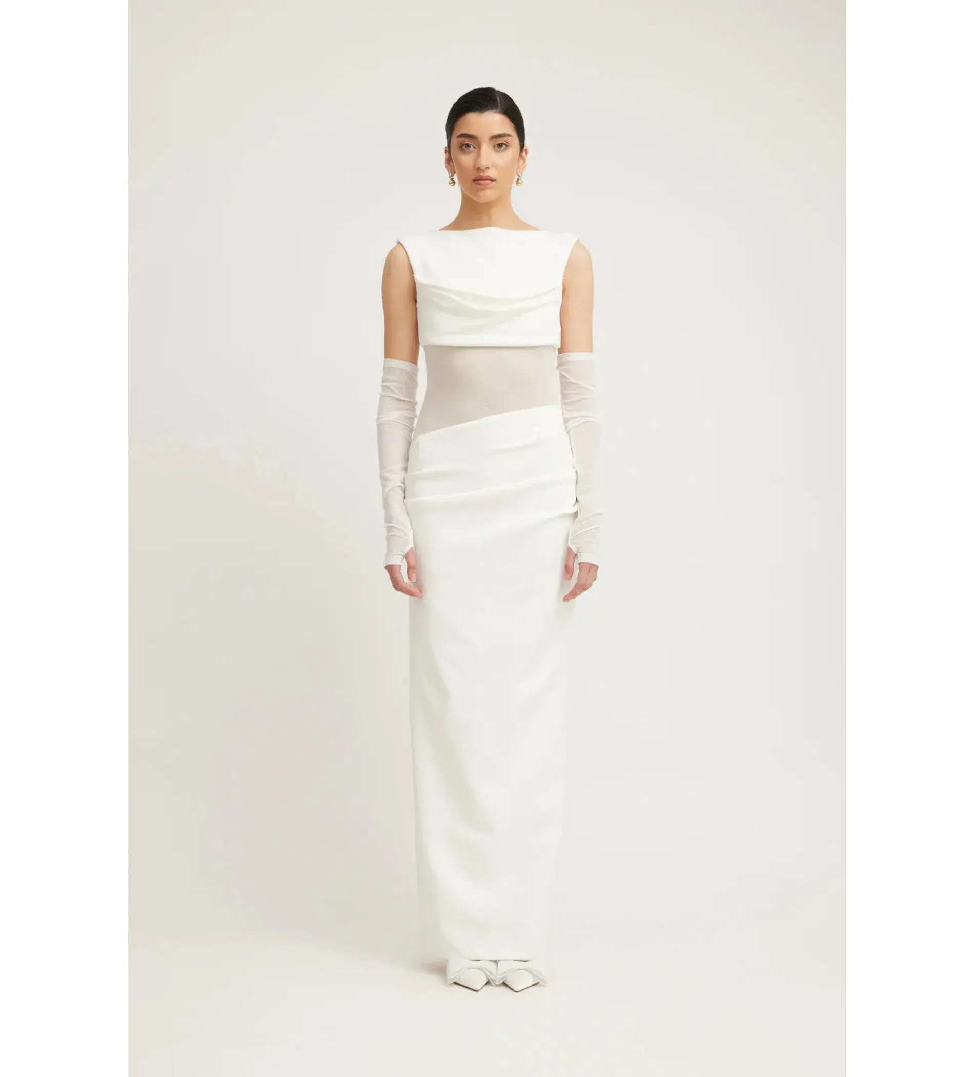 Tojha Irena Maxi Dress White Size AU 12 - Image 1