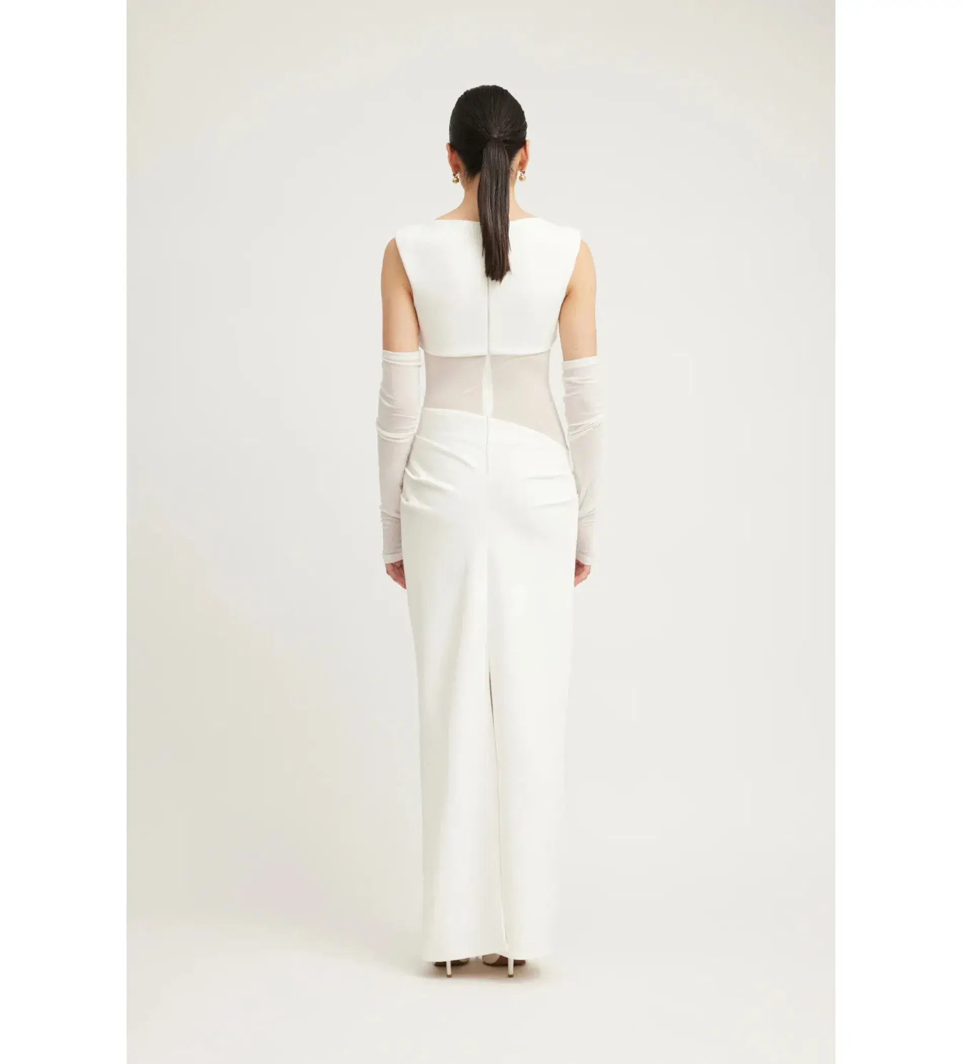 Tojha Irena Maxi Dress White Size AU 12 - Image 3