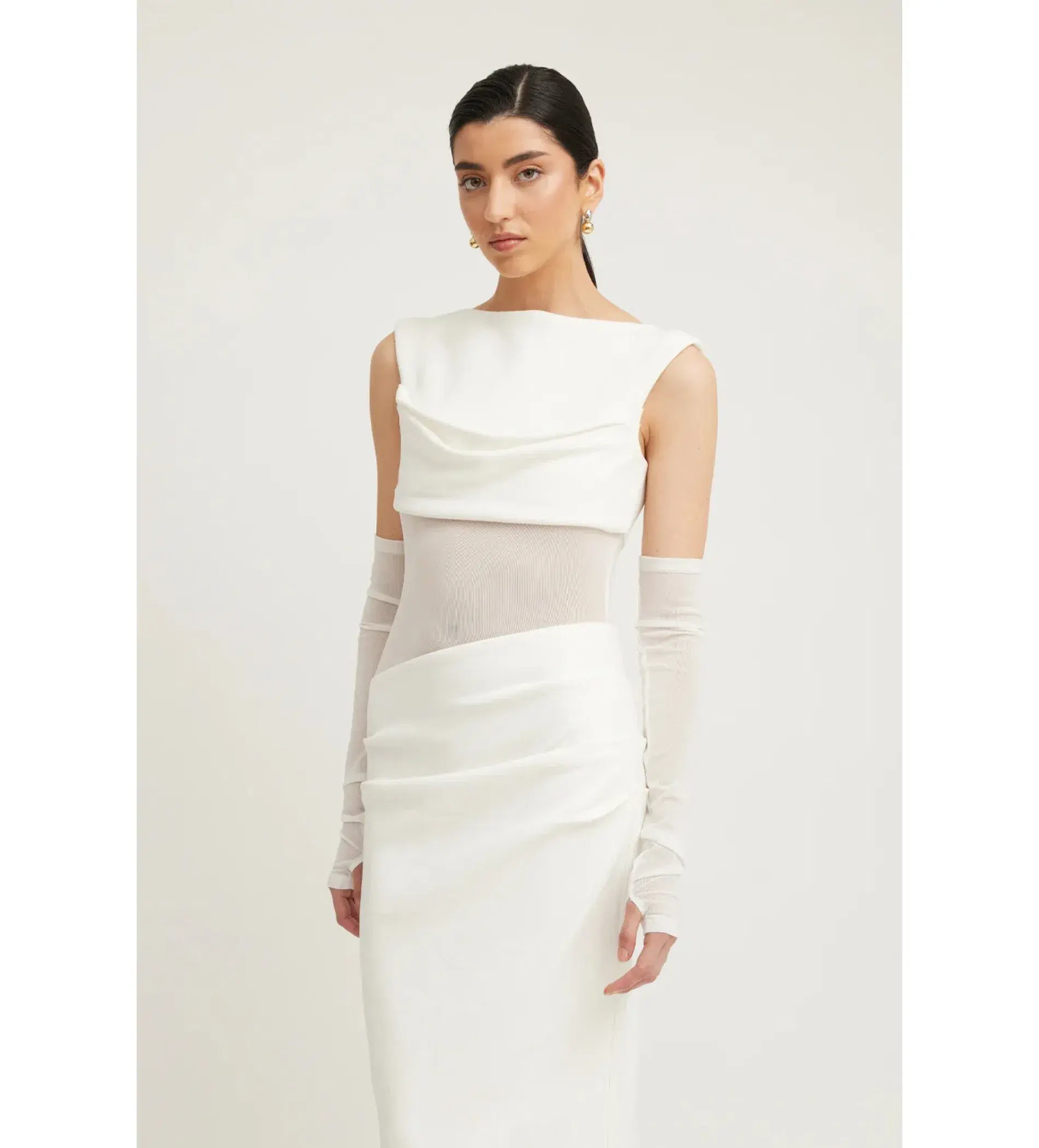 Tojha Irena Maxi Dress White Size AU 12 - Image 4