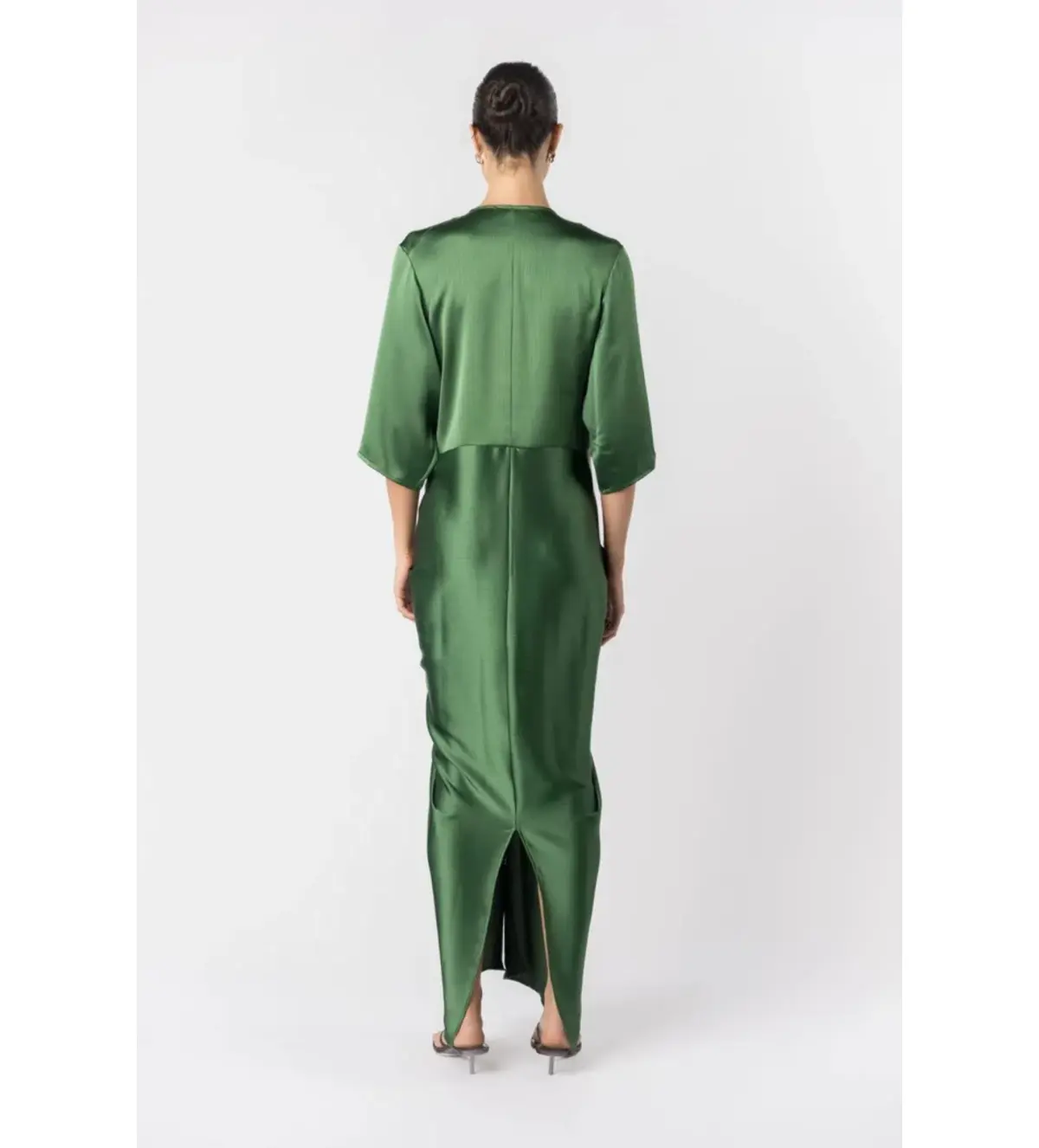 One Fell Swoop Alex Kimono Maxi Dress in Matilda Size AU 14 - Image 3