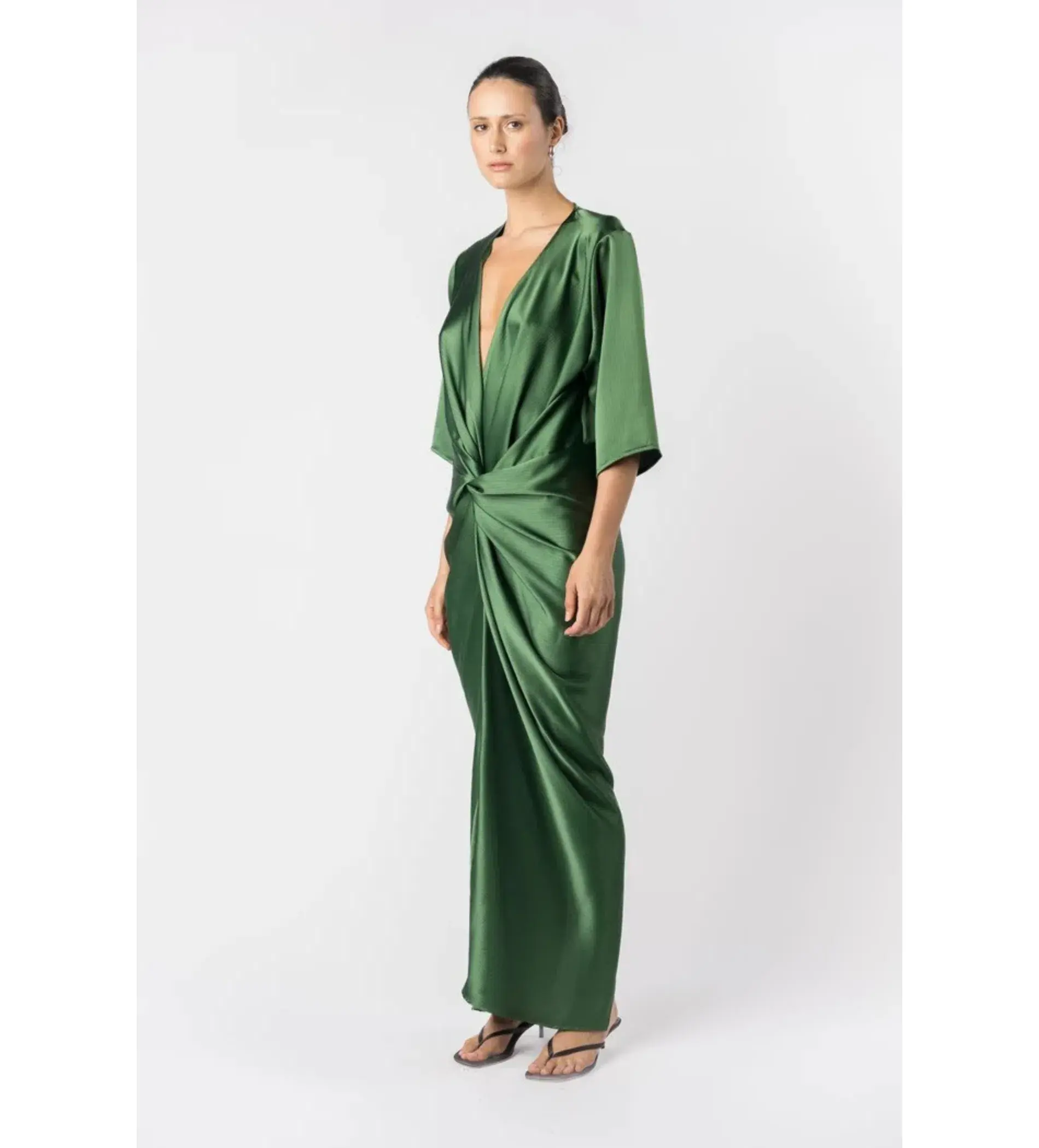 One Fell Swoop Alex Kimono Maxi Dress in Matilda Size AU 16 - Image 2