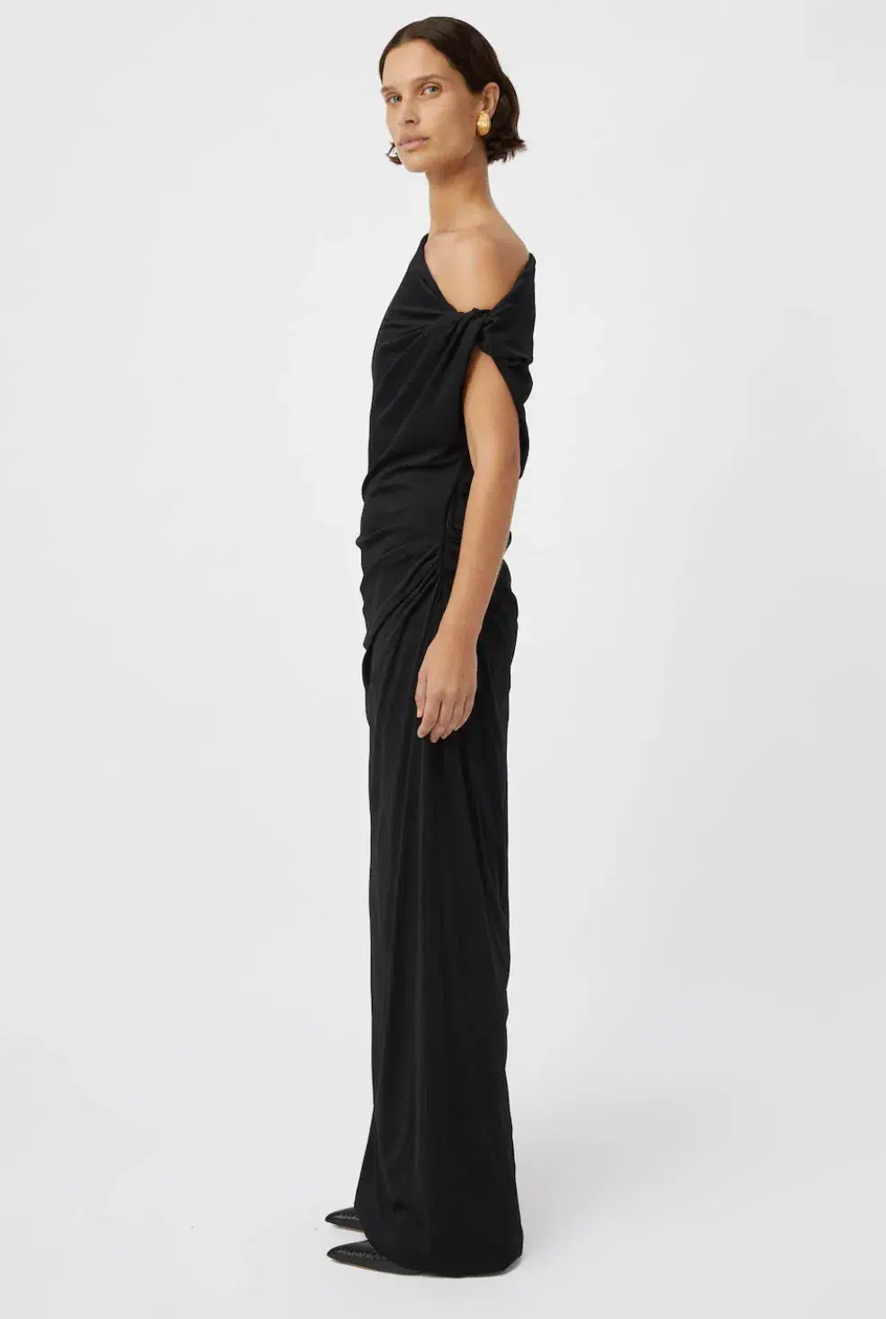 Camillla & Marc Annalise Gown Black Size 12 - Image 2