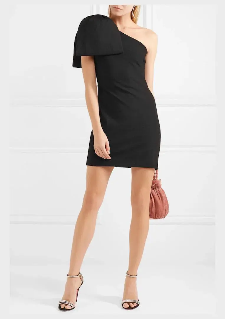 Rebecca Vallance Hamptons Mini Dress Black Size 6 - Image 1