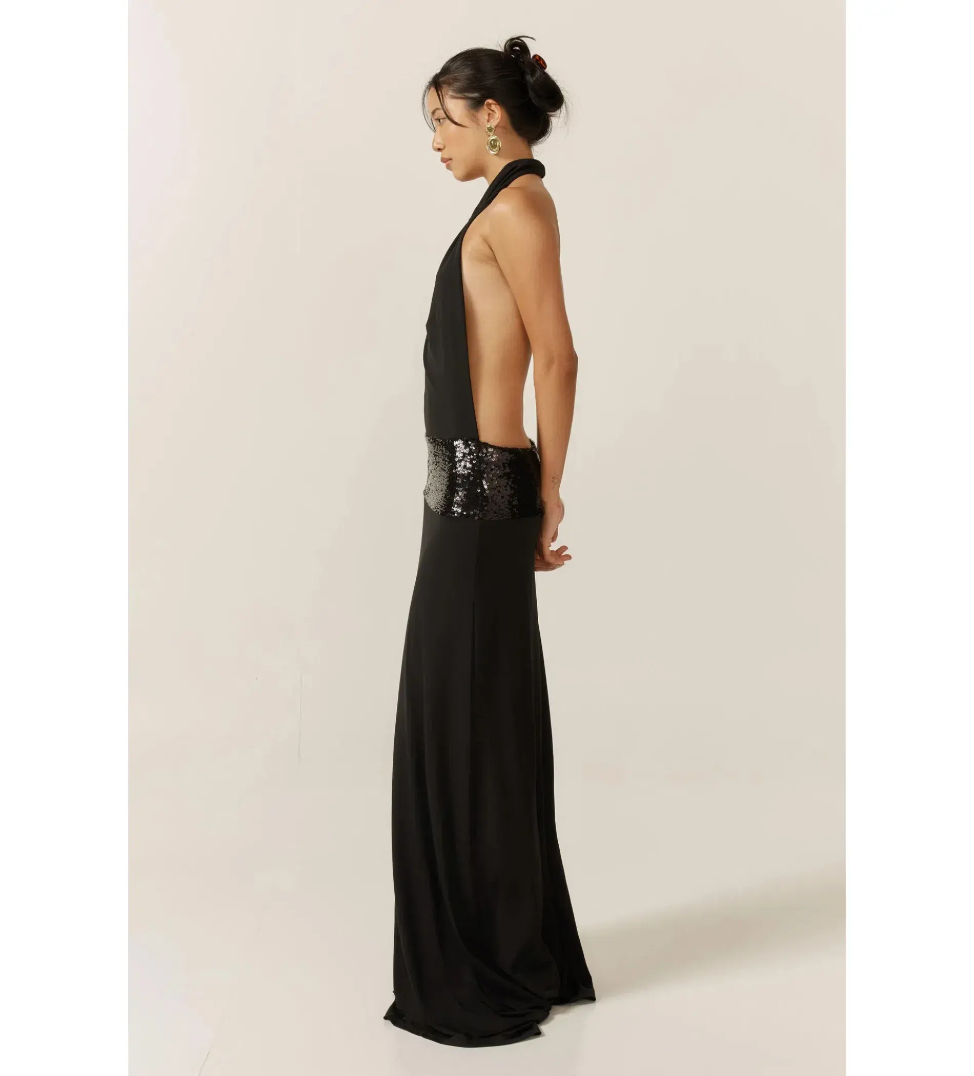 Ancegria Adele Gown in Black Size S/ AU 8 - Image 2
