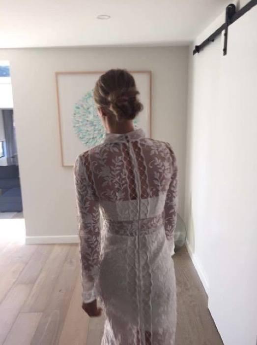 Thurley Wisteria Dress White Size 6 - Image 1