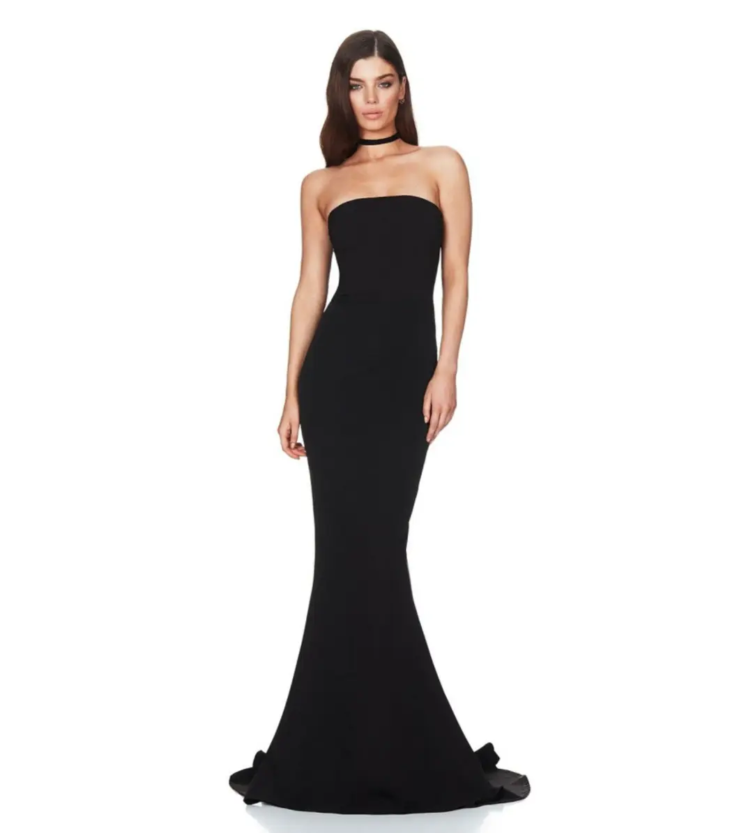 Love Nookie Angelina Gown Black Size M/AU 10 for rent on The Volte - main image